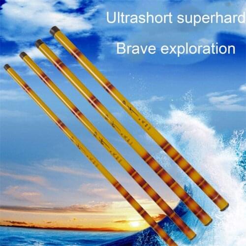 Mini Portable 3.6-6.3M Stream Fishing Rod Glass Fiber Fishing Rod Ultra Light Fishing Tool