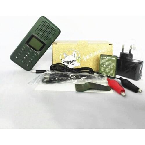 Outdoor Hunting Decoy Bird Caller Player Birds Loudspeak LCD Remote Control Hunting and Equipment Electronic Decoy Bird Trap