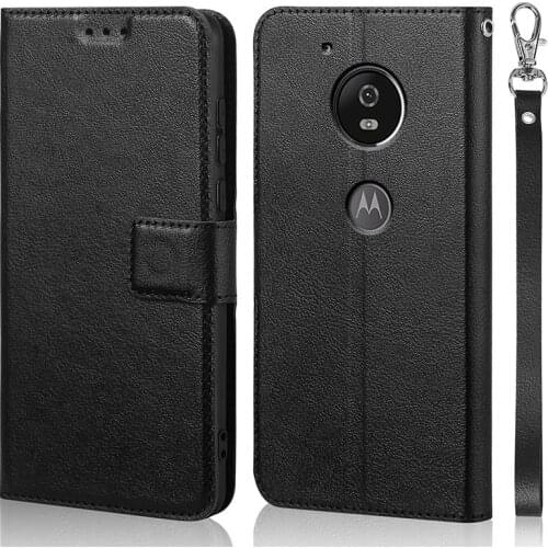 Luxury Flip Case for Motorola Moto G5 XT1685 XT1672 Cover Original Book Design Leather Phone Coque Wallet Capa Stand With