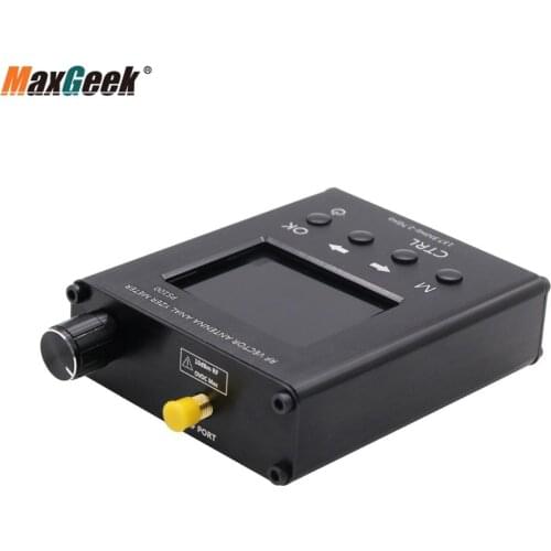 Maxgeek PS100 137.5MHz-2700MHz UV RF Antenna Analyzer SWR Meter Tester with Aluminum Alloy Shell
