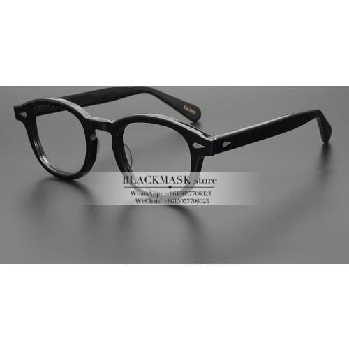 Vintage round optical frames Johnny Depp Glasses optical frames Brand Round Eyeglasses Frame Lemtosh Spectacle Prescription lens