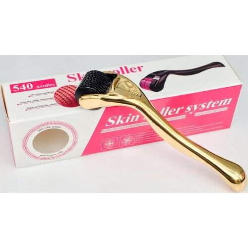 0.2mm/0.25mm/0.3mm dermaroller DRS 540 micro needles derma roller titanium mezoroller microneedle dr pen machine for skin care