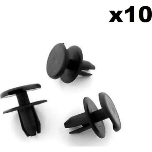 10x For Opel Astra, Signum, Vectra Front Bumper Clips / Plastic Rivets