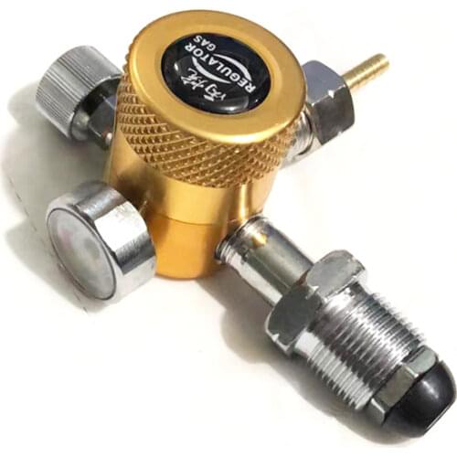 4mm8mm mini Oxygen gauge Propane gauge Air conditioner refrigerator refrigeration repair kit 2L welding tool