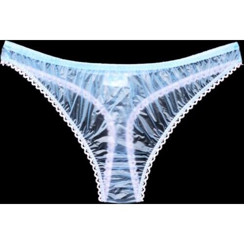 ABDL Adult Baby Sissy Pvc G-string Underwear T-06