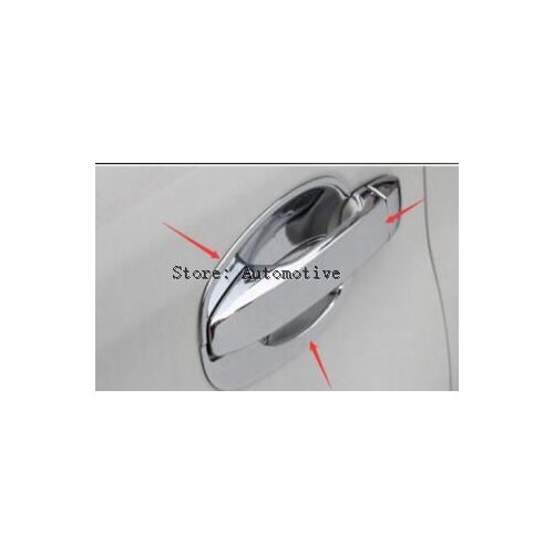 ACCESOORIES FIT FOR 2015 2016 2017 2018 for Subaru OUTBACK CHROME SMART DOOR HANDLE COVER BOWL CUP