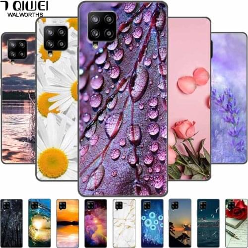 For Samsung M32 Case Silicone Landscape Soft Cover for Samsung Galaxy M32 M 32 Phone Cases M325F Soft TPU Rubber 6.4'' Funda Bag