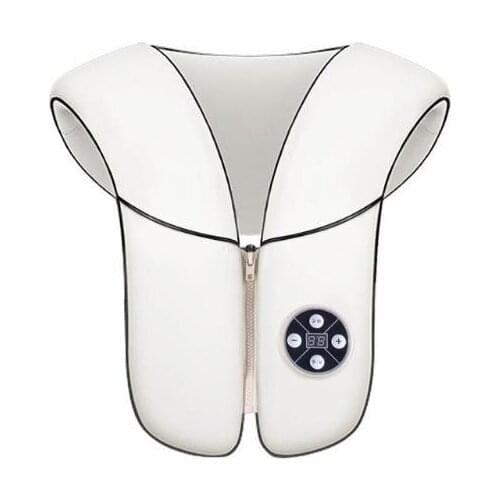 Electric Neck Shoulder Knocking Massager Shawl Cervical Back Waist Lumbar Massage Cape Device Health Care 4 KnockHeads