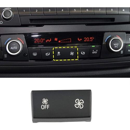 Climate Control Panel Fan Speed Button ,fit for BMW 1 Series F20/F21,2 Series F22/F23,3 Series F30/F31/F34/F35,4 Series F32