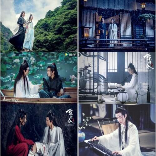 Chen Qingling Canvas Painting Wall Art Mo Dao Zu Shi Nordic Posters and Prints Home Decoration Pictures for Living Room Decor