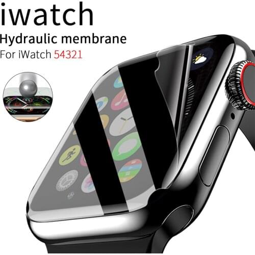 Non-tempered transparent screen protector for Apple Watch Series 5 4 3 2 1 Replacement accessory for iwatch 38MM 40MM 42MM 44MM