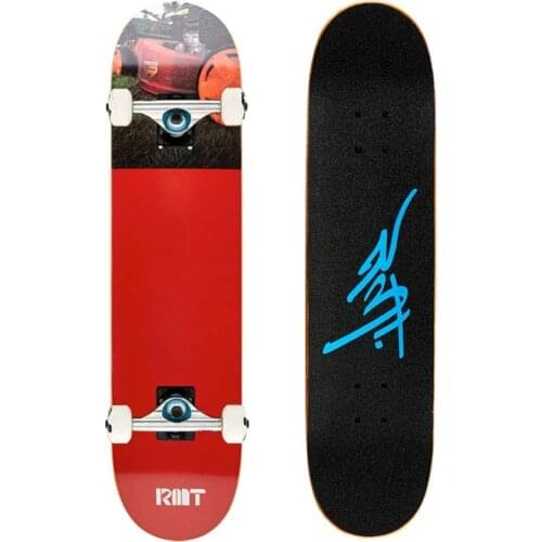 Complete Skateboard 31" inches, 7 Layer Maple Wood Double Kick Concave Skate Board for Adult Man Youth,Cutter