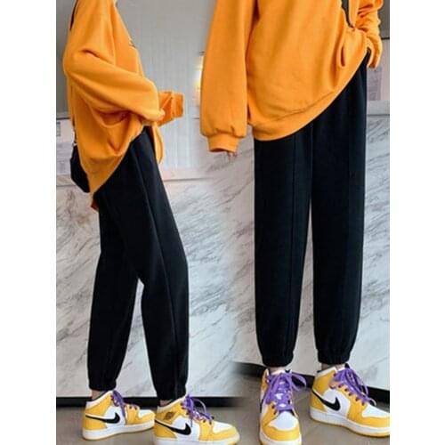 New pregnant womens pants autumn loose large size outer wear beamed casual pants bloomers sports pants