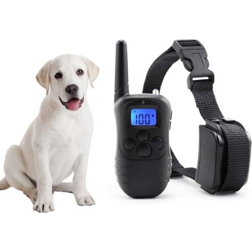 998DRB-1 Dog Training Repeller 300M Rechargeable And Waterproof Electric Remote Control LCD Electric Dogs Pet Training Device
