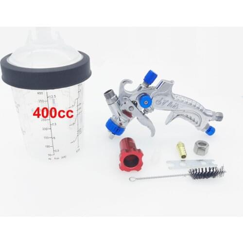 HVLP 602 Spray Gun 1.0m Nozzle Car Painting Sprayer With Paint Plastic Or PPS Spray Cup