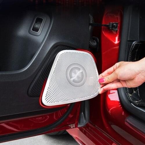 Suitable for Mercedes-Benz A-Class W177 V177 A180 A250 car inner door speaker cover audio stereo protection sticker