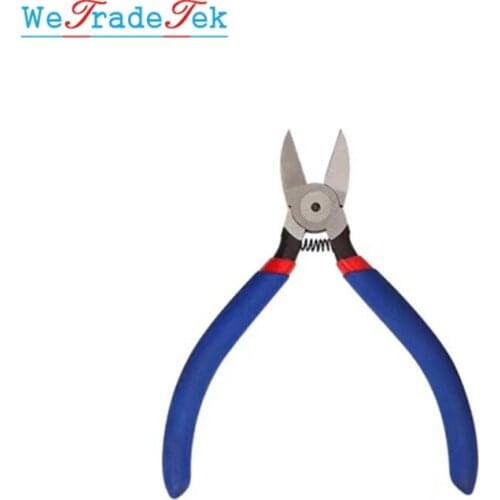 Carbon Steel Cutting Pliers With Reset Spring Good Toughness Diagonal Pliers for Electronic Component Cable Cutting