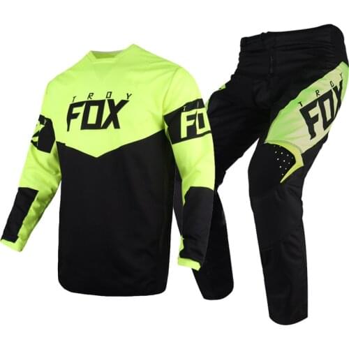 2021 MX UTV 180 Revn Jersey Pants Motorbike Motocross MX Dirt Bike Offroad Jersey Pants Racing Suit Mens Kits