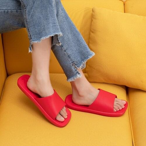 Water-leakage Bathing Room Slippers Female Japanese Style Simple Slippers Lovers Home Bathing Room Slippers Male