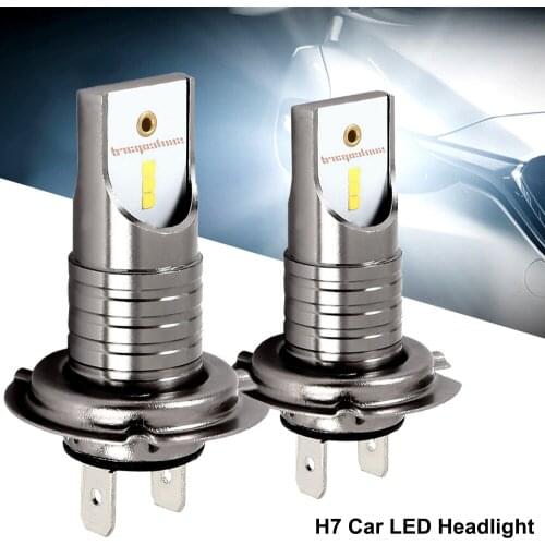 2PCS H7 LED Headlight 6000K 13000LM CSP Seoul Chip Bulbs Canbus Error Free Auto Car Driving Lamps for Led Xenon Auto Headlamp