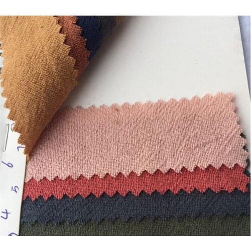 Cotton and linen textile fabric for men 's pants