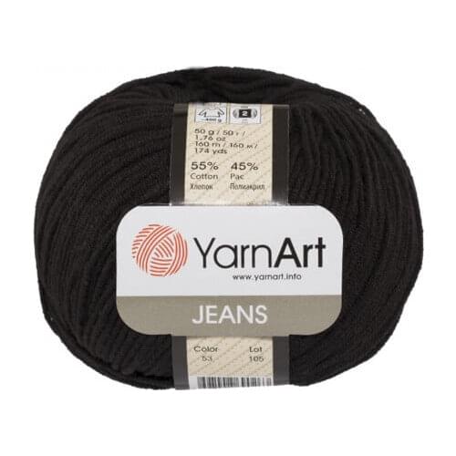 Yarnart Jeans 53 Yarn %55 Cotton - %45 Poly Acr 50g-160m Cardigan Sweater Shawl Blouse Home Textile Amigurumi Crochet Knitting
