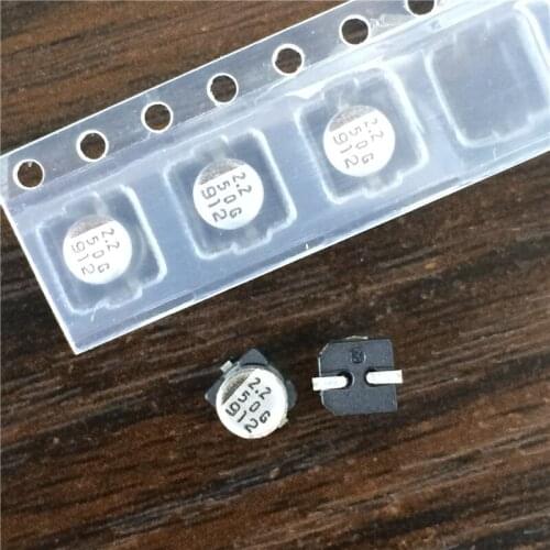 10pcs 2.2uF 50V SAMWHA VR Series 4x5mm 50V2.2uF SMD Aluminum Electrolytic Capacitor
