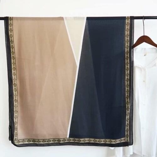 2021 luxury brand women scarf summer cotton scarves shawls lady wraps soft pashimina female Echarpe Designer beach stole bandana