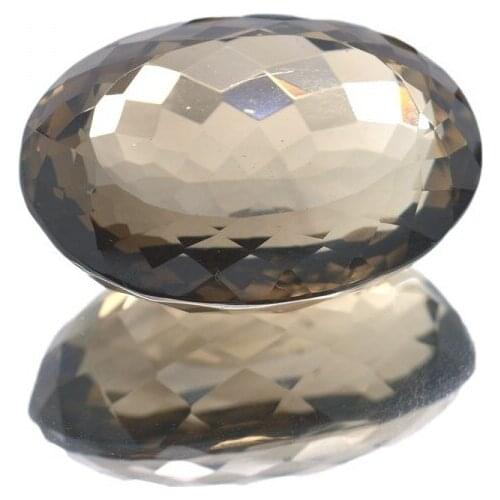 61,58 ct. Smoked Quartz Ovale