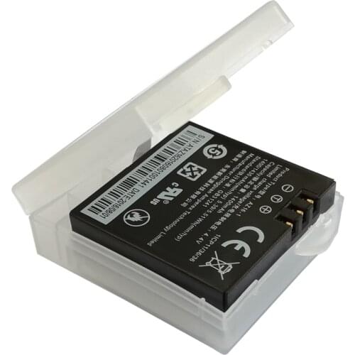 1Piece 3.85V 1400mAh Original AZ16-1 Yi 4K battery For Xiaomi Yi 2 4K and 4K+, XiaoYi II action camera Accessories