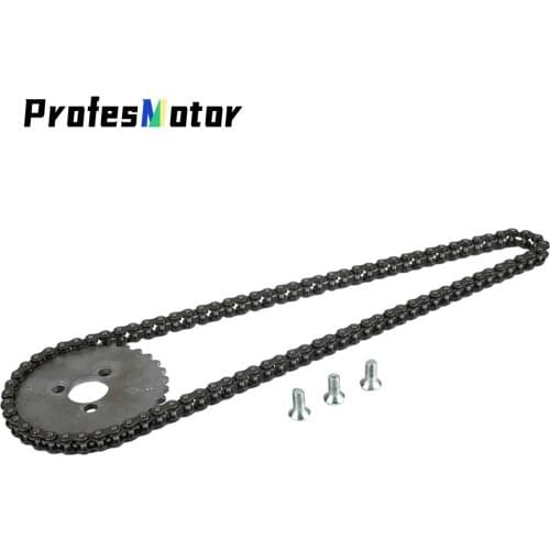 Motorcycle 90 Links Timing Chain 32T Timing Gear Sprocket For lifan 125 125cc Horizontal Engines Dirt Pit Bike ATV Parts 1P52FMI