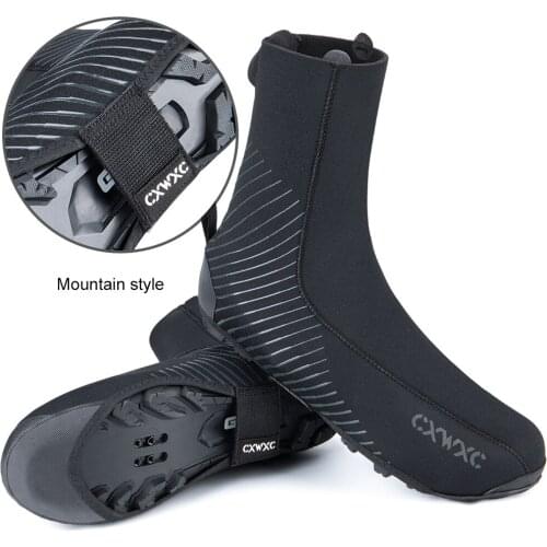 Bike Overshoes MTB Road Rain Winter Shoe Cover Cycling Boot Covers Neoprene Water-resistant Bicycle Shoe Toe Full Booties Cover
