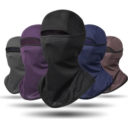 Breathable Face Mask Cycling Fishing Training Face Scarf Balaclava Windproof Soft Sport Mask Motorcycle Bandana Beanies Hats