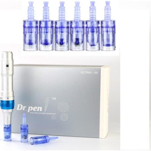 Electric Derma Pen A6 Needle 50PCS 9/ 12/36/42/ Nano Cartridges Bayonet For Ultima A6 /M7 Tattoo Micro Needles 10/50/100 Pcs