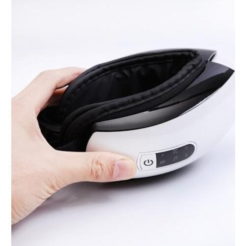 Smart Air Pressure Double Airbag Electric Eye Massager Five Modes Heated Goggles Anti Wrinkles Health Care Tools Music Eye Relax