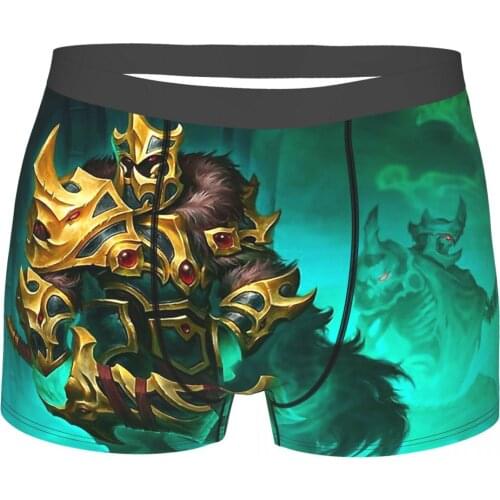 Wrath King DOTA Multiplayer Online Battle Arena Game Underpants Breathbale Panties Male Underwear Sexy Shorts Boxer Briefs
