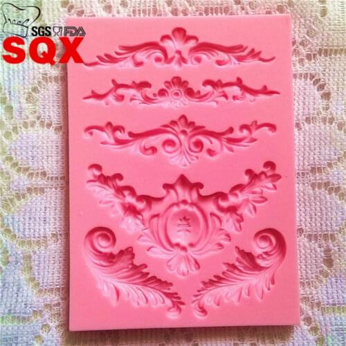 Beautiful Big Snowflake Shape Fondant Chocolate Mold Cake Silicone Mold Sugar Craft Cake Baking Decorating Tools SQ14109