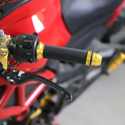 Motorcycle Grips Hand Rubber Pedal Biker Scooter Handlebar Grips Modified Handlebar Throttle Turn Grip Settle Handle Grips