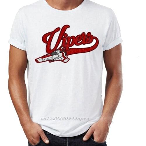 Hip Hop Men T-shirts Battlestar Galactica Sci-fi Bsg Viper So Say We All Nerdy Street Guys Tops & Tees Swag 100% Cotton Camiseta