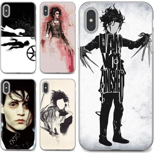 Edward Scissorhands Movie Soft TPU Phone Cover For ZTE Blade A910 A610 A530 A510 For Oneplus One plus 3T 5T 6T 6 7 8 7T Pro