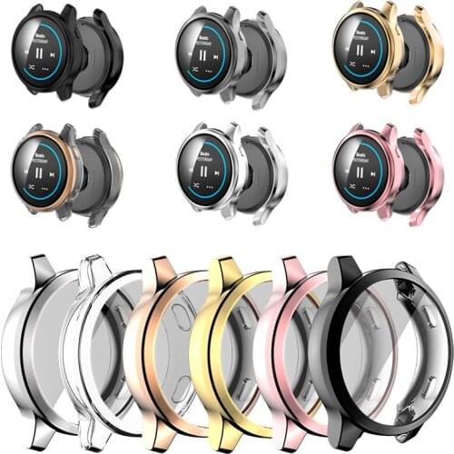 TPU Soft Screen Glass Protector Case Shell Frame For Garmin Venu 2/2S 40mm 45mm Watch Protective Bumper Venu2 Cover Accessories