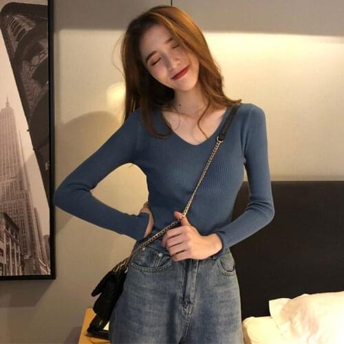 KMETRAM Womens Sweater Spring Knitted Pullover Women Clothes 2020 Korean Vintage Sweaters Ladies Tops Camiseta Mujer MY2570
