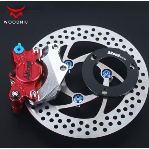 For Soco Scooter TS TC Original Disc Rear Wheel Brake Upgrade 220MM Big Crab Caliper D3 D4 Modified