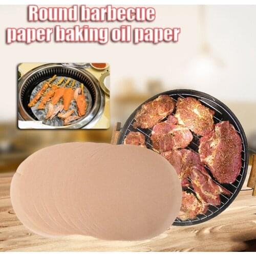 Микроволновая Печь Barbecue Paper Waterproof High Temperature Resistant Air Fryer Paper For Roasting Grilling Baking Xh8z