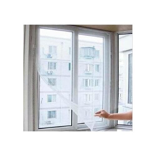 DIY Magic Stick Window Screen Net Mesh Window Screen DIY Insect Fly Bug Mosquito Screen Curtain Protector Sticky Tape Window Net