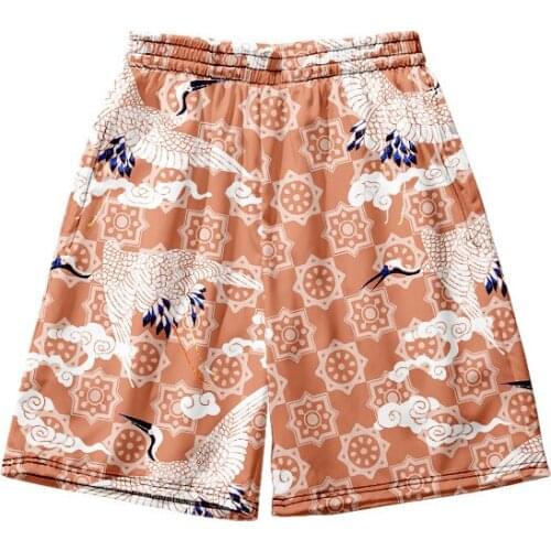 WAMNI Summer Soft Beach Shorts Streetwear 3D Elastic Shorts Harajuku Man Loose Cool Ball pant High quality Dropshipping