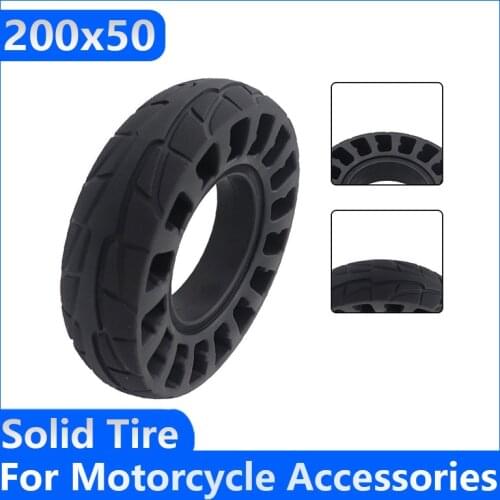 200x50 Solid Tire 8X2T For Speedway mini 4 Pro Rear Wheel 8 Inch Electric Scooter Tire RUIMA mini 4 PRO Rear Tire