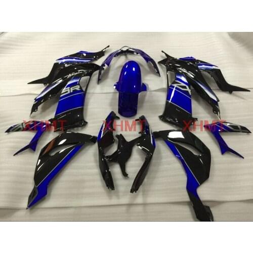 For Ninja Zx-6r 2013 - 2016 Abs Fairing for Kawasaki Zx6r 15 16 Bodywork Zx6r 2016 Blue Black Fairing
