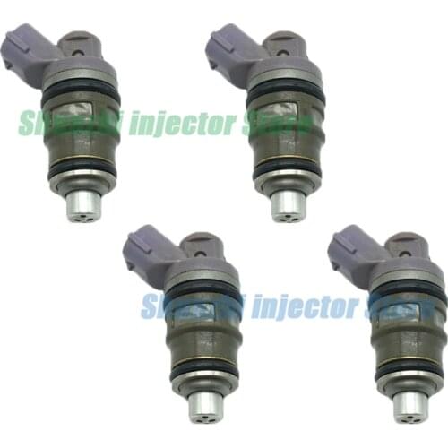 4pcs Fuel Injector Nozzle For TOYOTA Previa 1991-1997 2.4L L4 Estima OEM:23209-79045 23250-76010 2320979045 2325076010