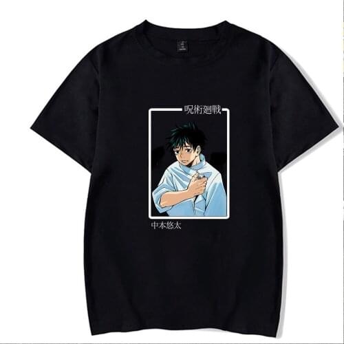 Harajuku Anime Otogu Yuta T Shirt Women Jujutsu Kaisen Funny Top Tee Tshirt Men